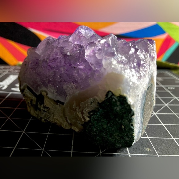 303g Natural Mineral Specimen Amethyst Quartz Crystal Beautiful Stone Rock - Picture 15 of 16